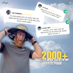 Mireya SunBreeze™ – כובע היחיד שמקרר אותך גם בשמש הקופחת