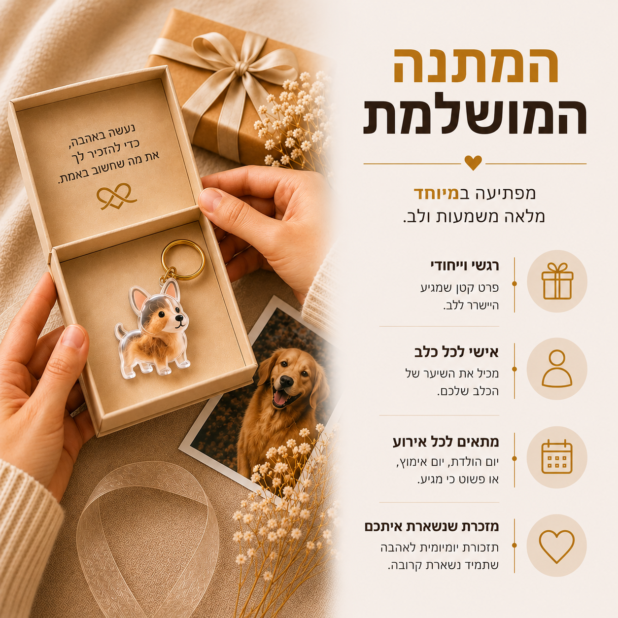 PetForever™-איתך לתמיד לשמור את החבר הכי נאמן קרוב ללב
