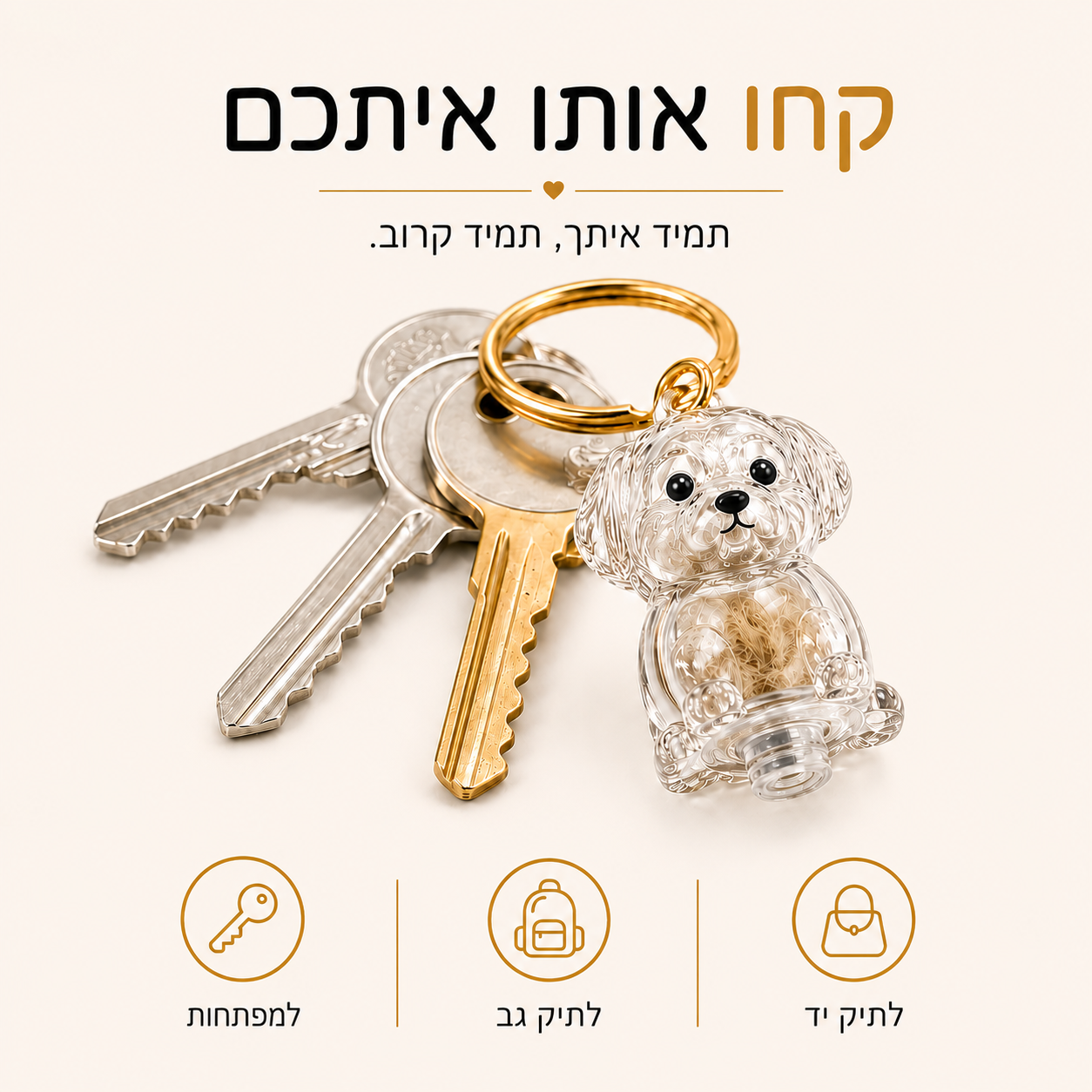 PetForever™-איתך לתמיד לשמור את החבר הכי נאמן קרוב ללב